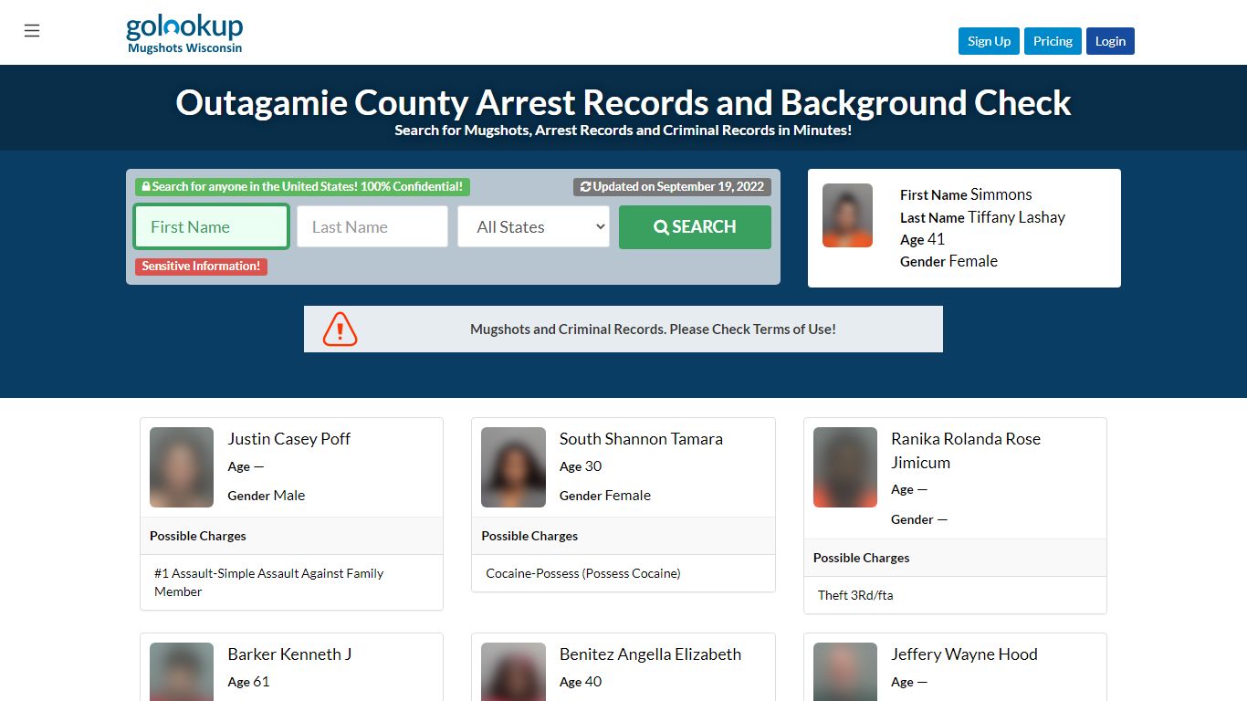 Outagamie County Mugshots, Outagamie County Arrest Records